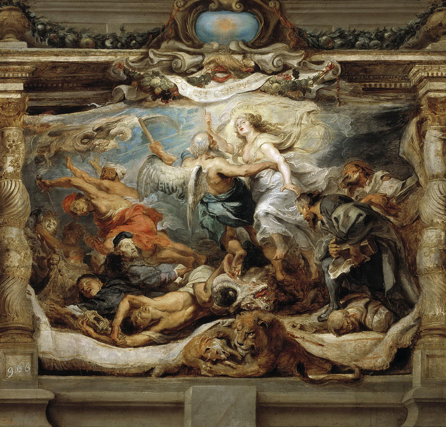 triumph of the catholic truth peter paul rubens